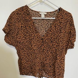 Animal print H&M size 4